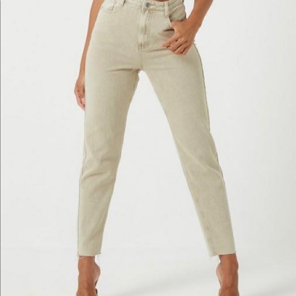 High Waisted Mom Jeans